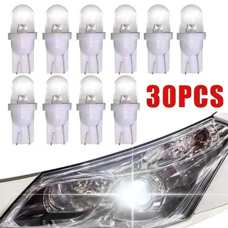 Interior Design Icon - 10/30pcs Car T10 Led Bulbs LED