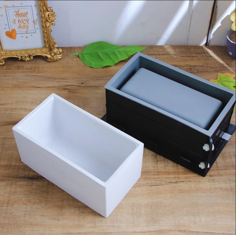 Large Rectangle Flower Pot Sil - Terrazzo Pot Cement 评论和价格