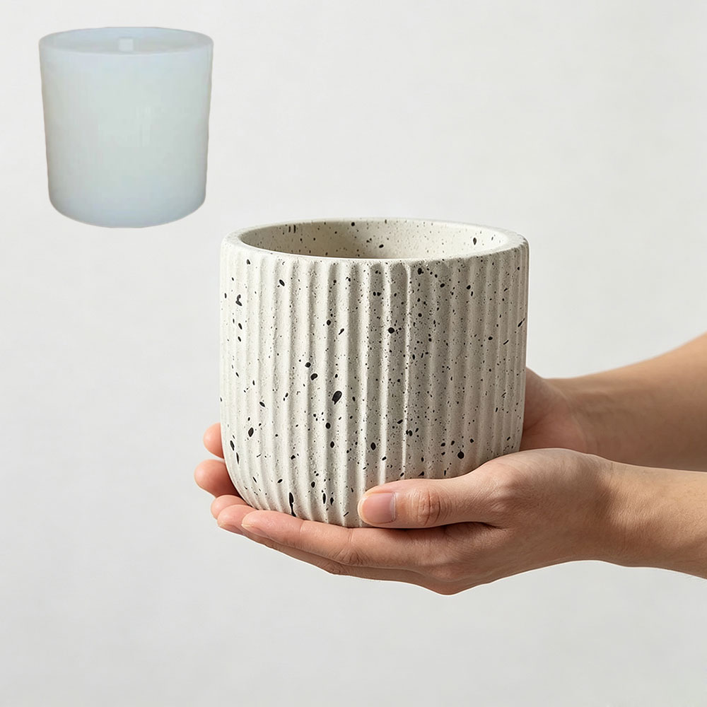 Minimalist Stripe Terrazzo Con - Terrazzo Pot Cement 评论和价格