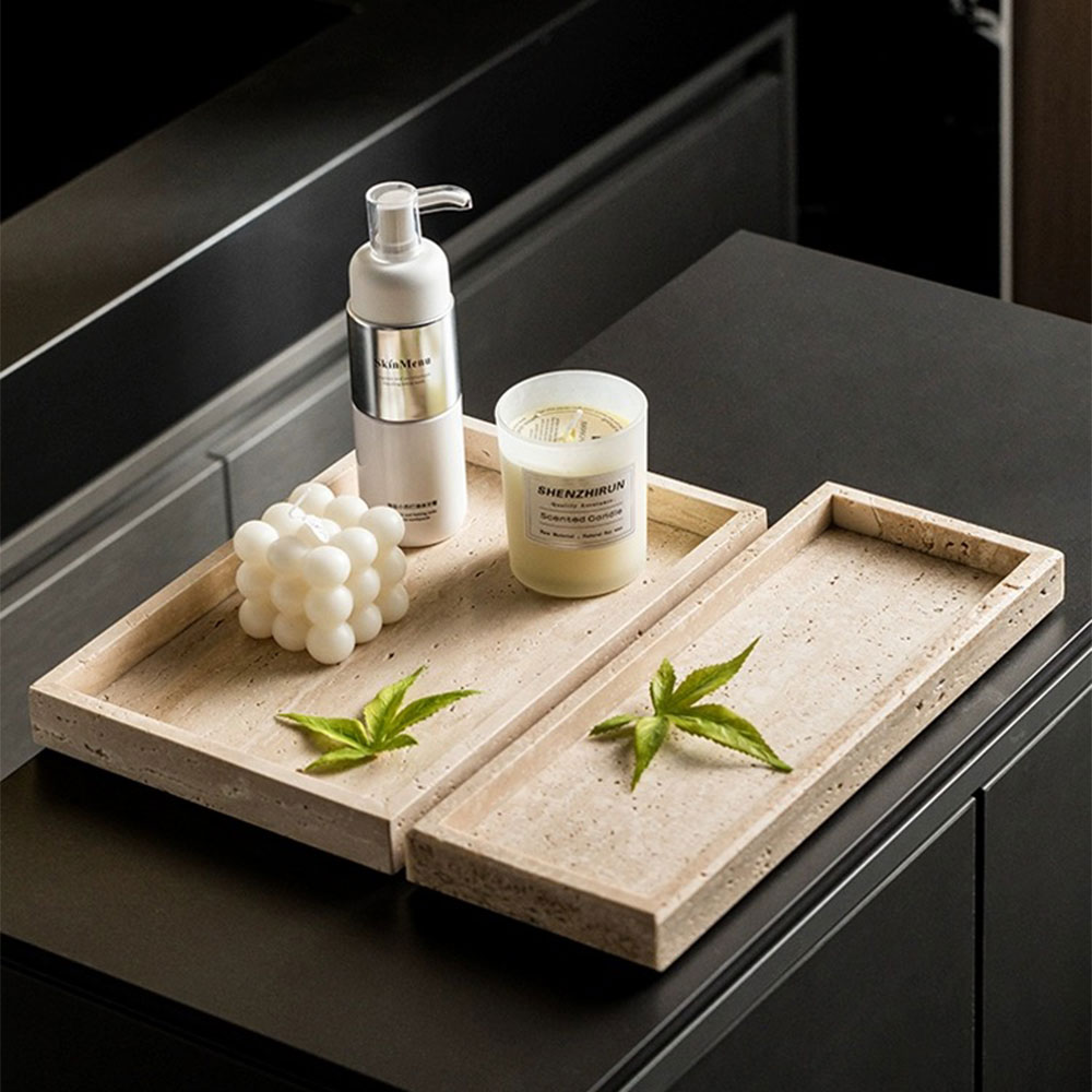Bathroom Storage Tray Concrete - Terrazzo Pot Cement 评论和价格