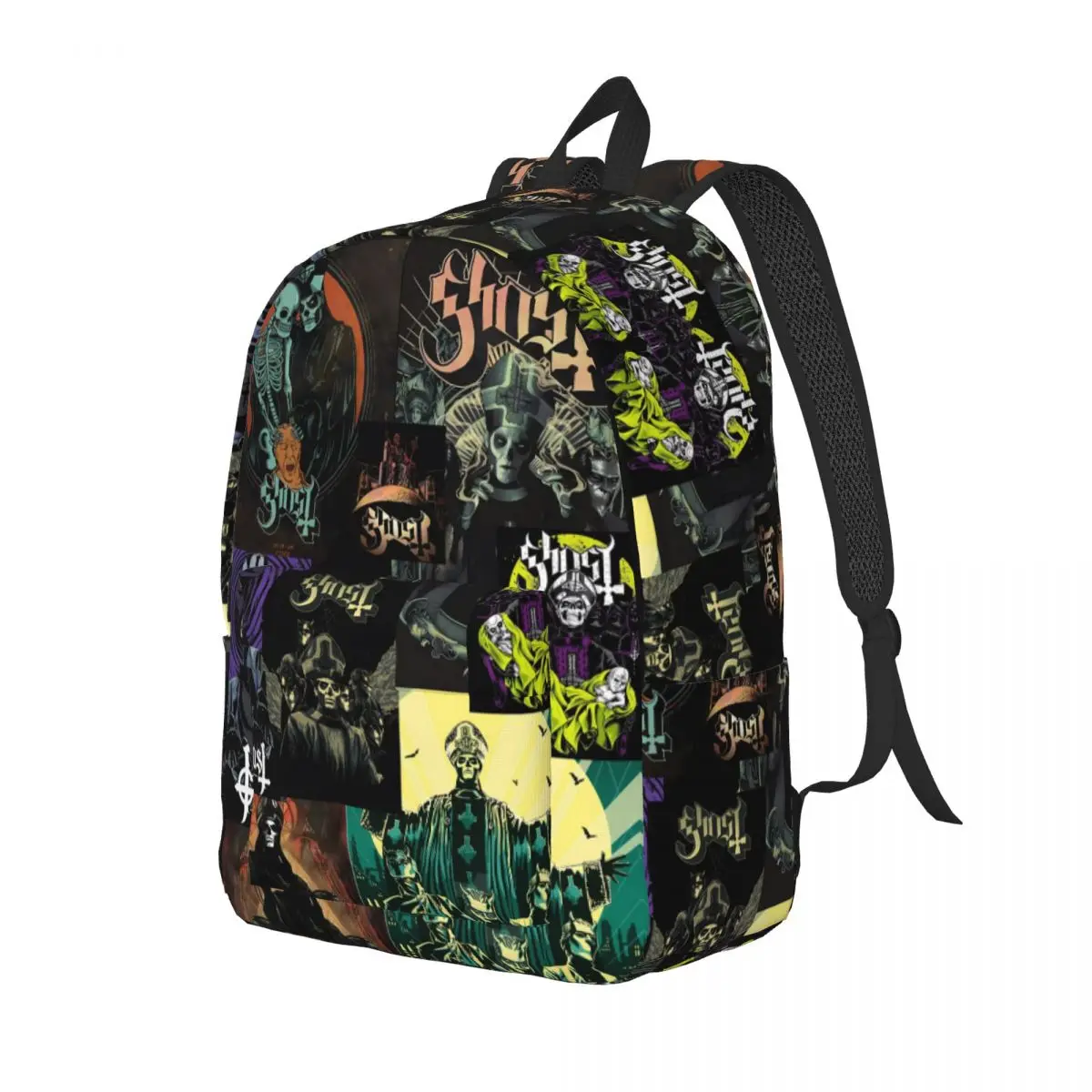 Custom Bag Ghost Band Backpack - Interior Design Xmas 评论和价格