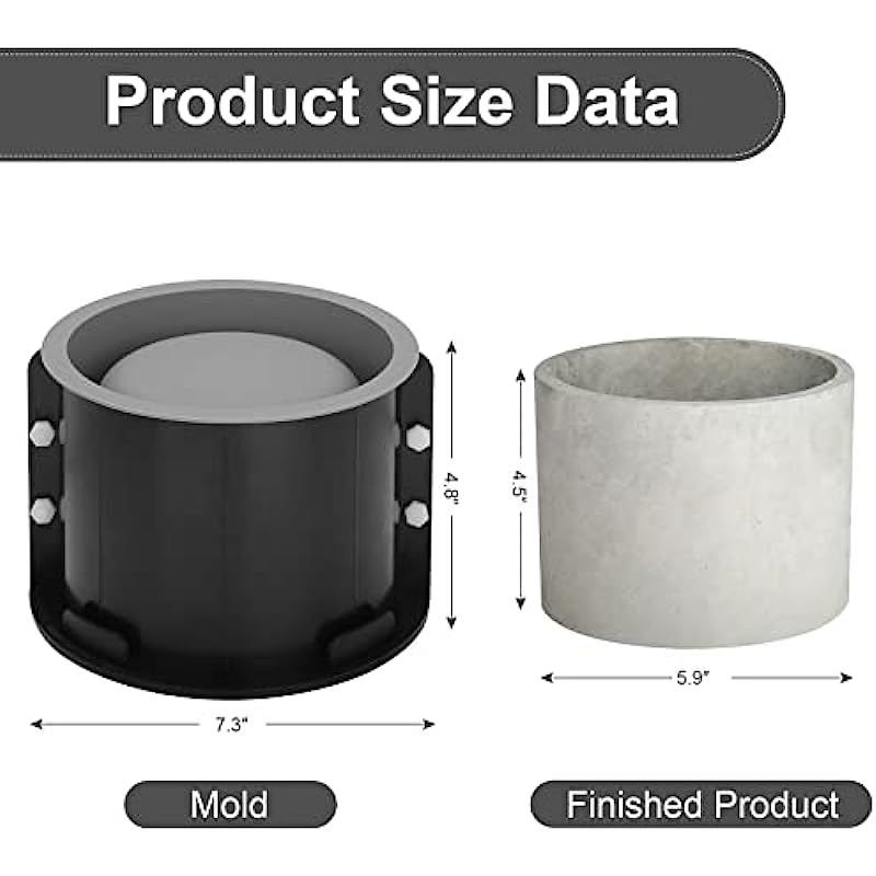 Silicone Molds for Cement Pots - Terrazzo Pot Cement 评论和价格