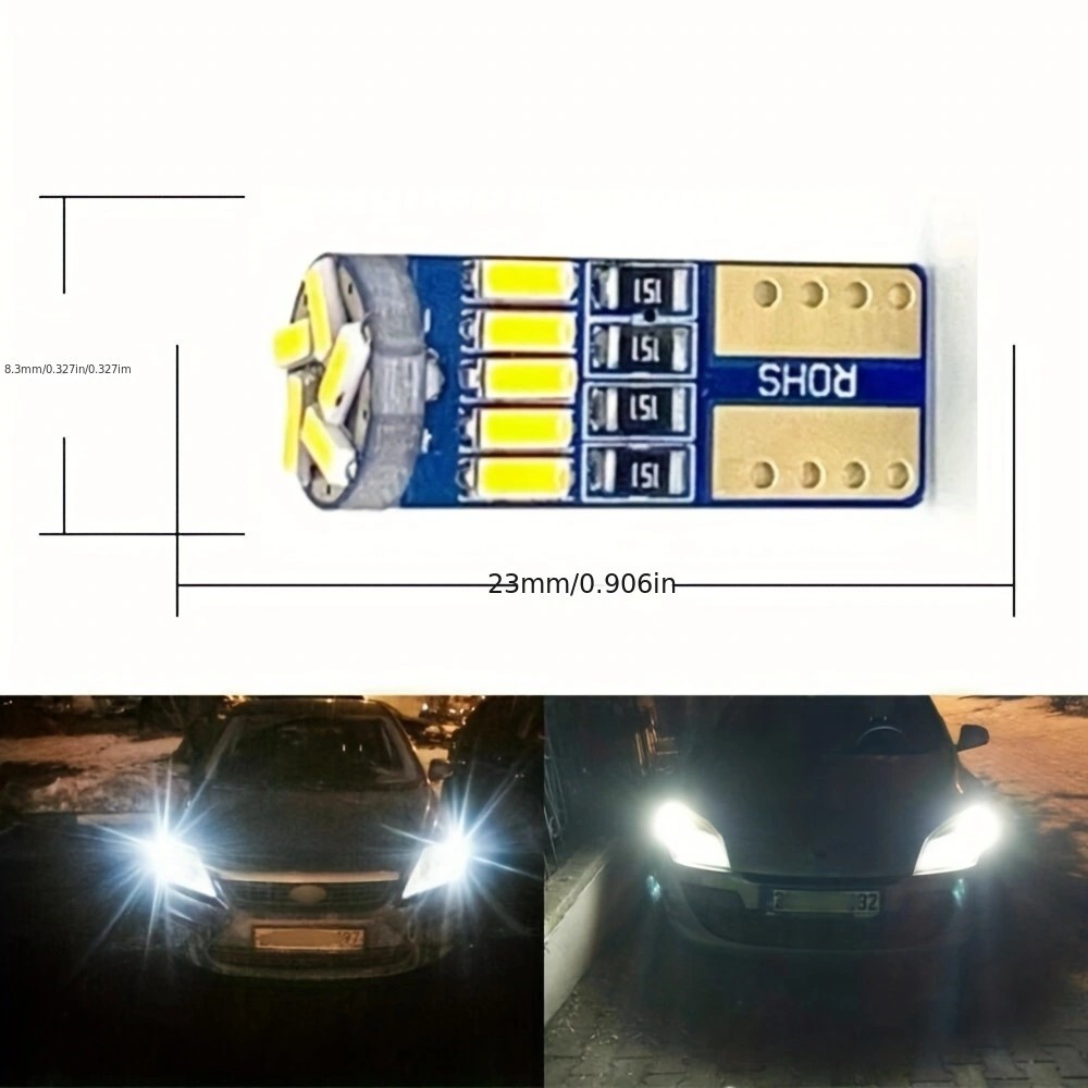 10pcs Car Led Light T10 4014 1 - Interior Design Icon 评论和价格