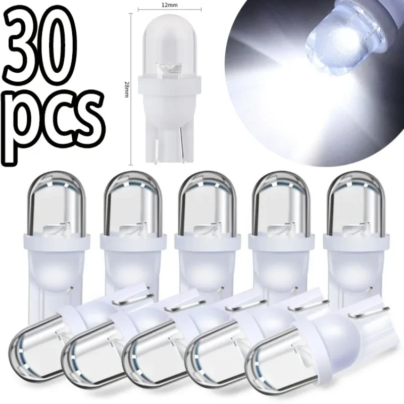10/30pcs Car T10 Led Bulbs LED - Interior Design Icon 评论和价格