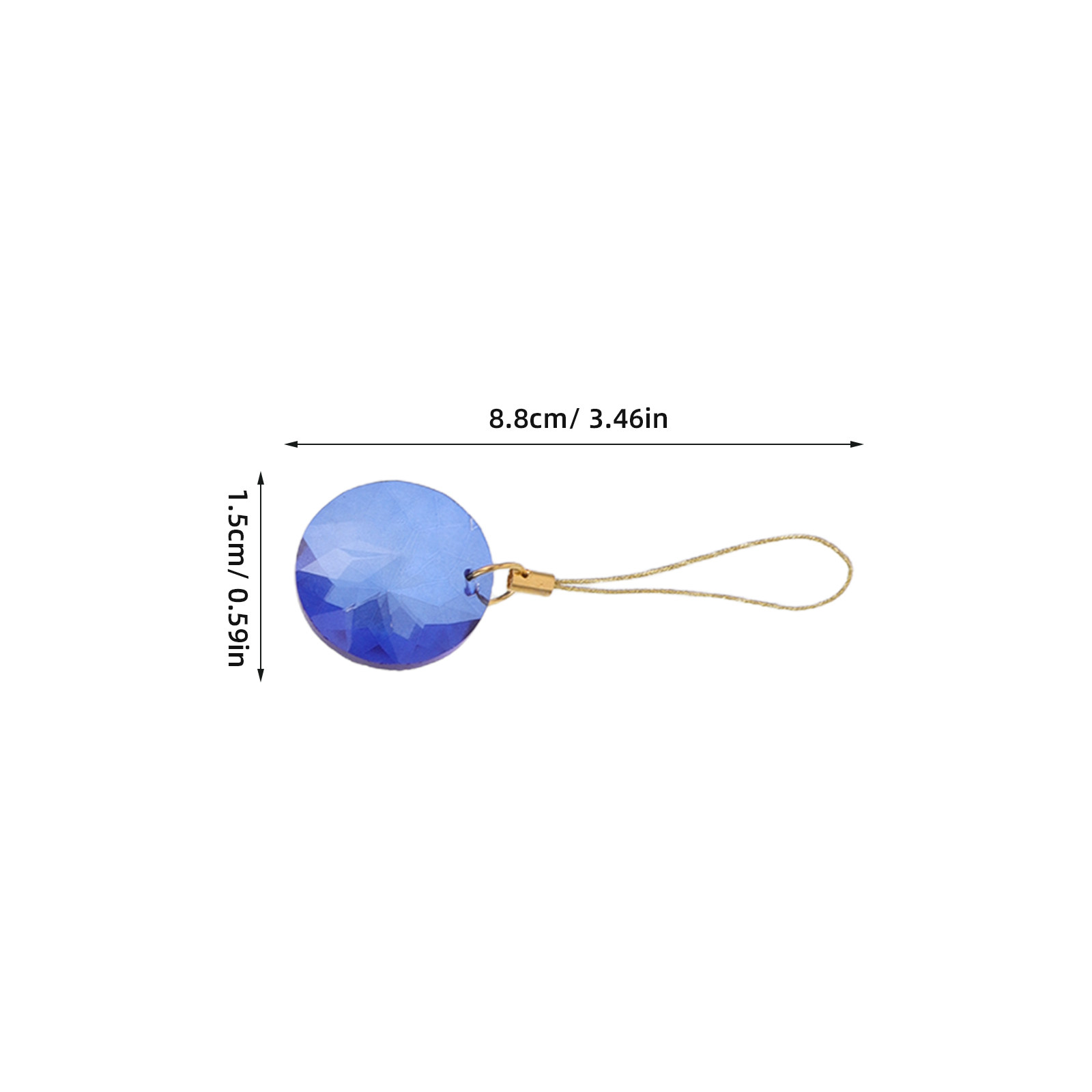 12Pcs Crystal Sun Catcher Pend - Interior Design Xmas 评论和价格